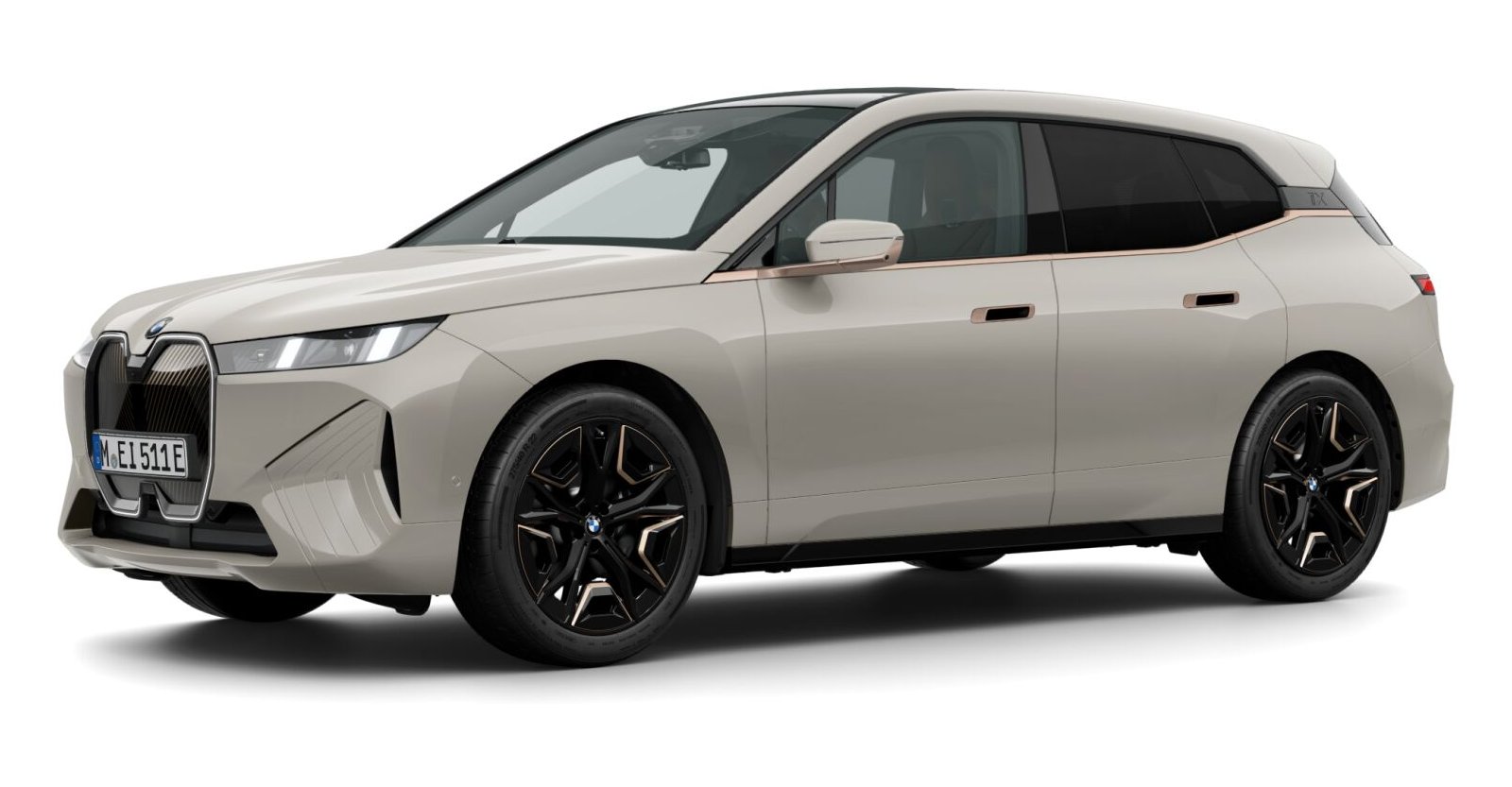 BMW BMW I in Grau von vorne BMW BMW I in Grau von vorne