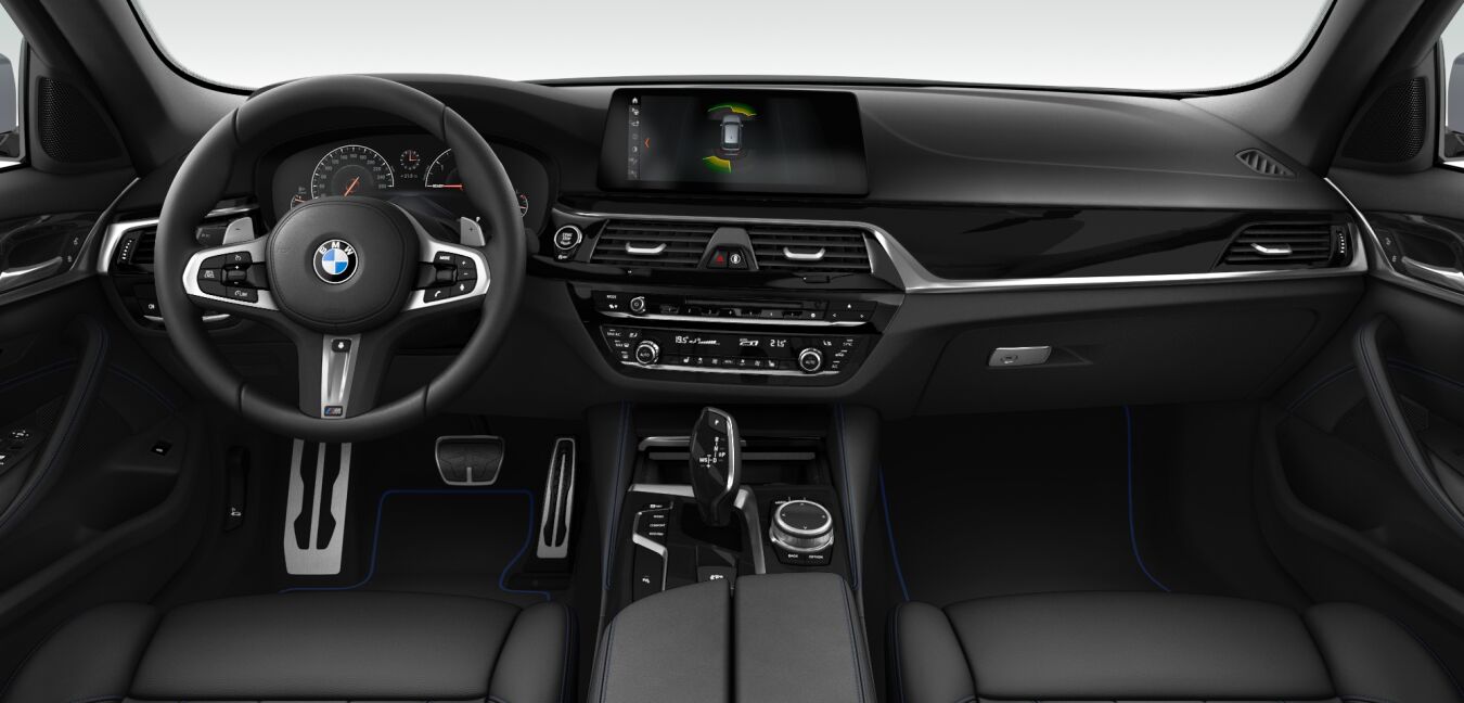 BMW BMW 5er im Innenraum von vorne BMW BMW 5er im Innenraum von vorne