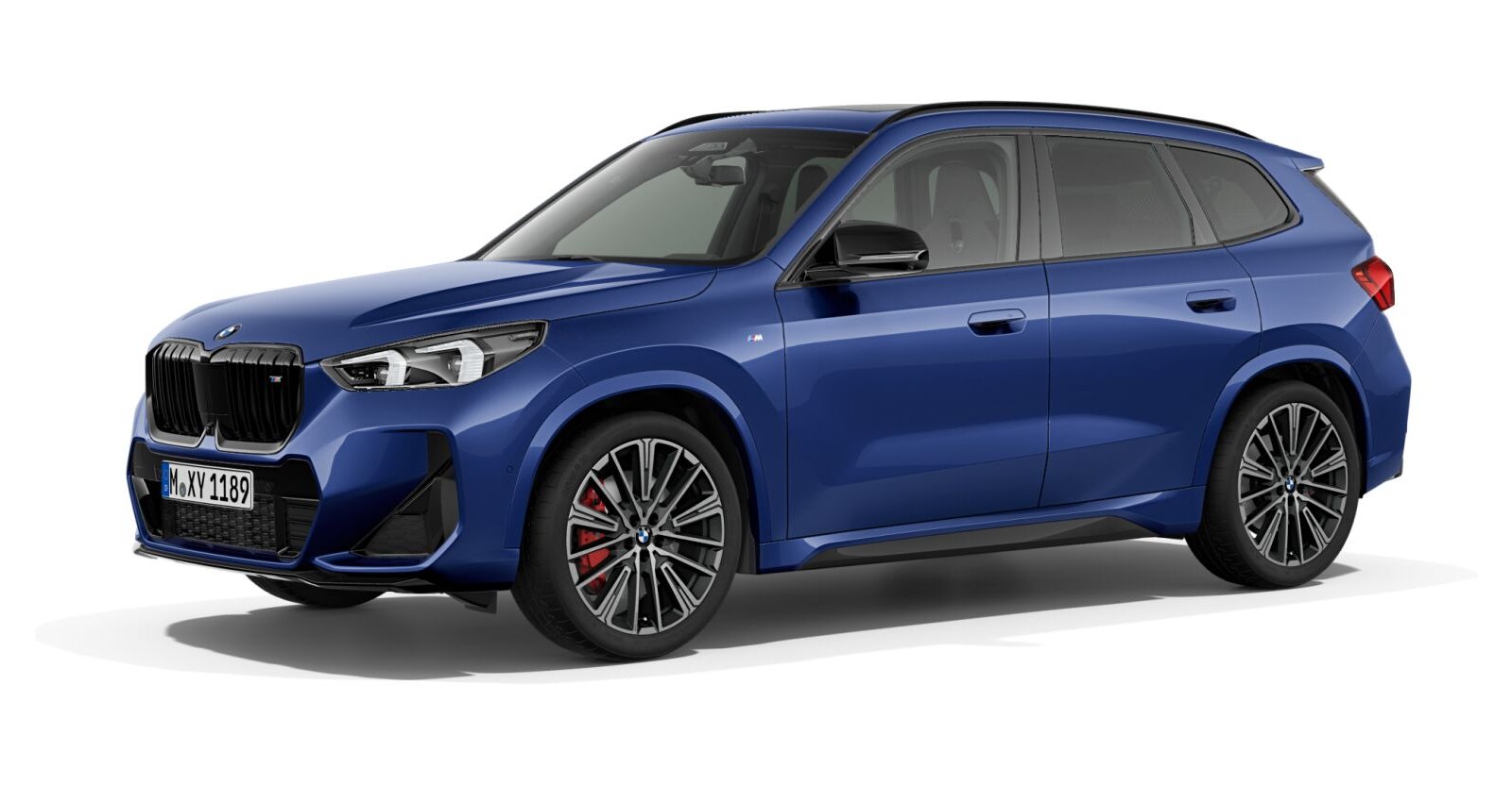 BMW BMW X in Blau von vorne BMW BMW X in Blau von vorne