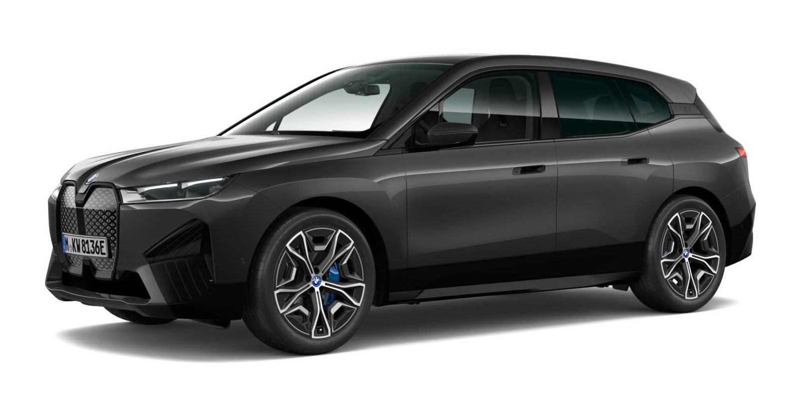 BMW BMW I in Grau von vorne BMW BMW I in Grau von vorne