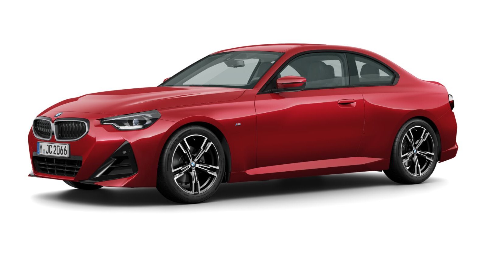 BMW BMW 2er in Rot von vorne BMW BMW 2er in Rot von vorne
