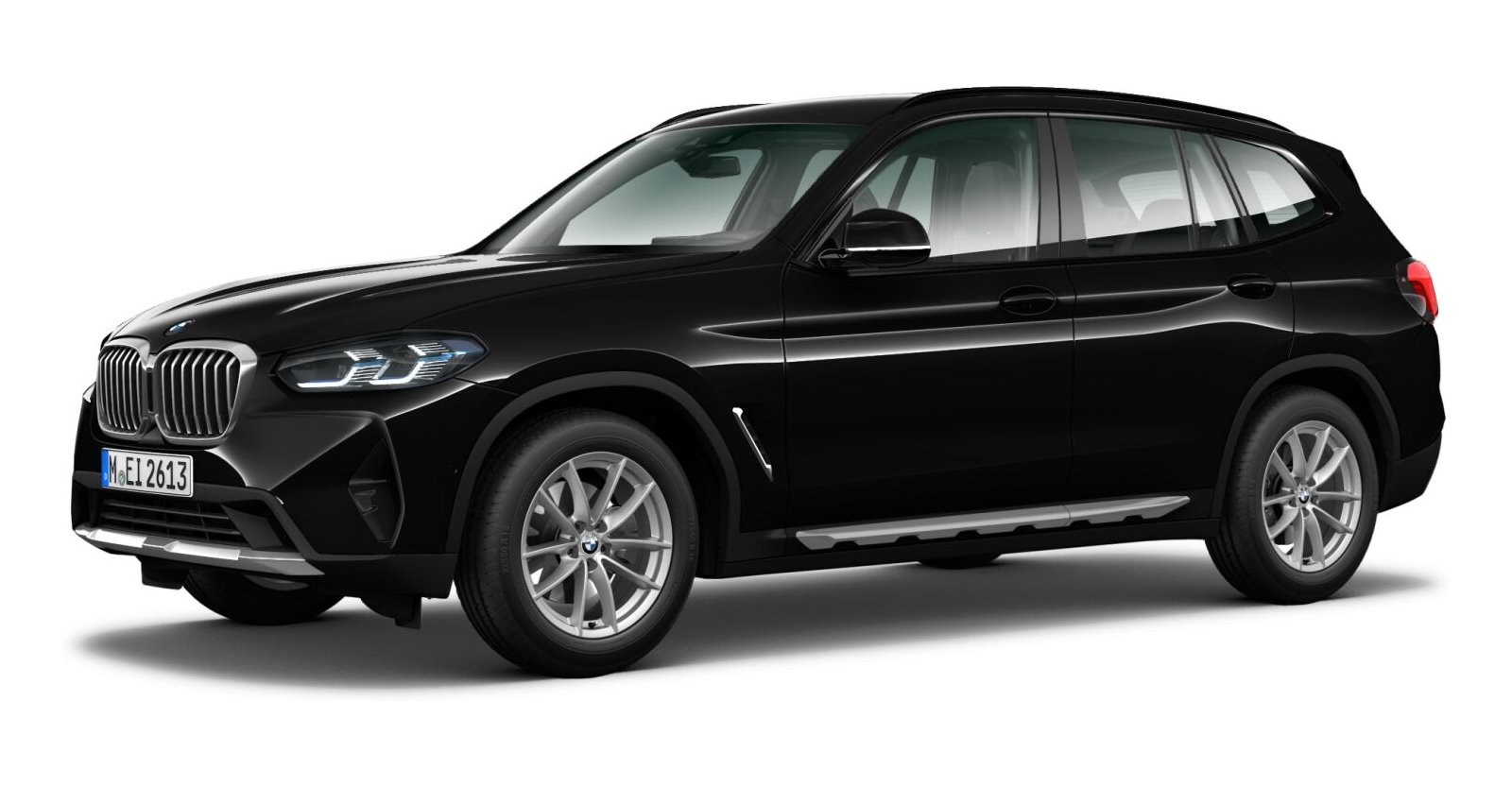 BMW BMW X in Schwarz von vorne