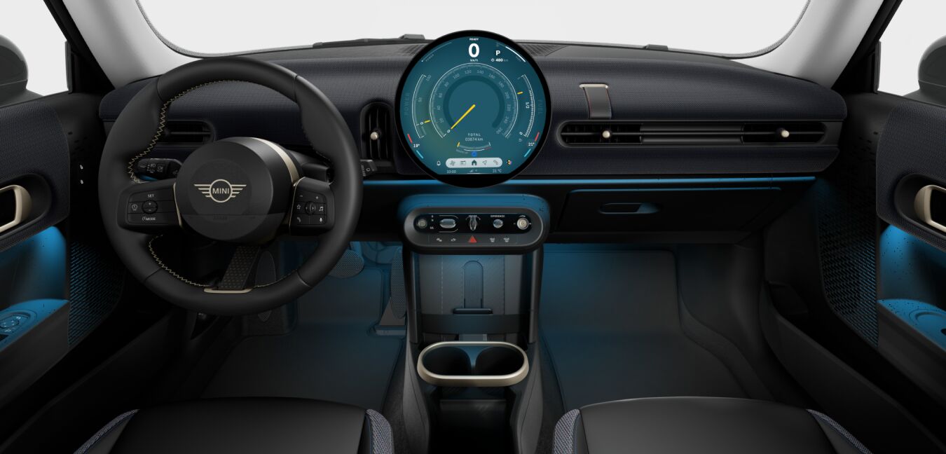 MINI MINI 3-Türer im Innenraum von vorne MINI MINI 3-Türer im Innenraum von vorne