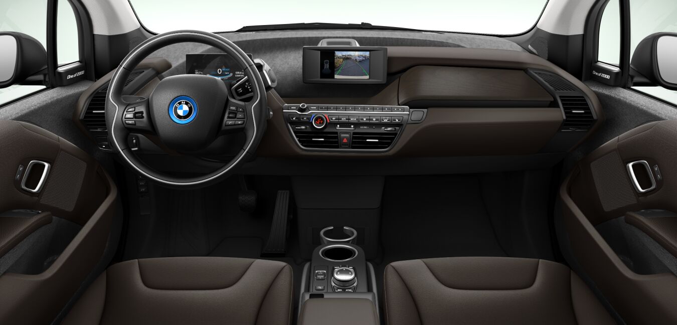 BMW BMW I im Innenraum von vorne