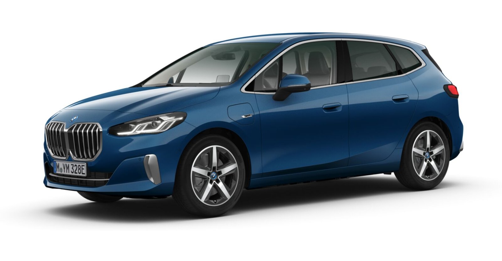 BMW BMW 2er in Blau von vorne