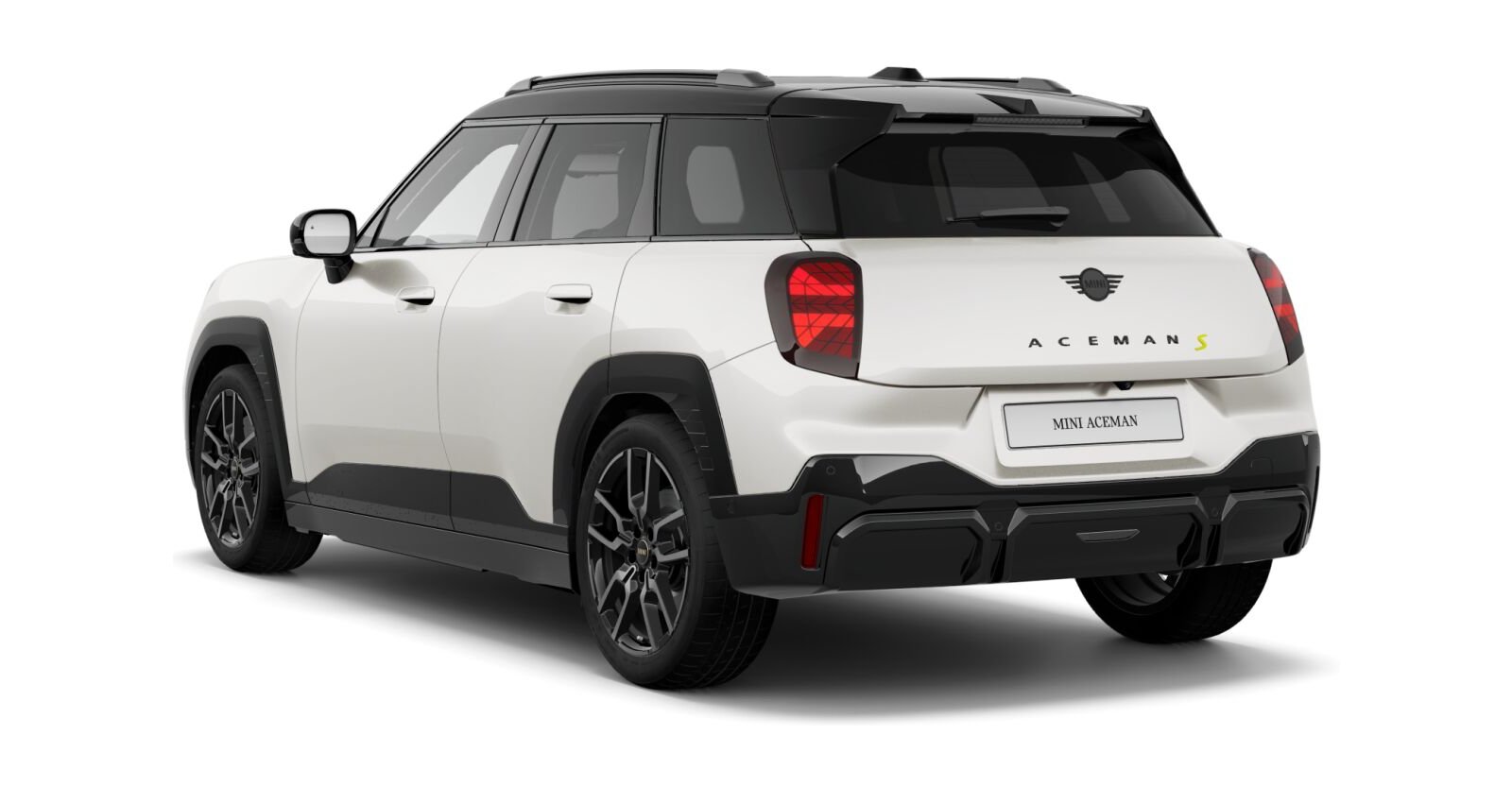 MINI MINI Aceman in Weiß von hinten MINI MINI Aceman in Weiß von hinten