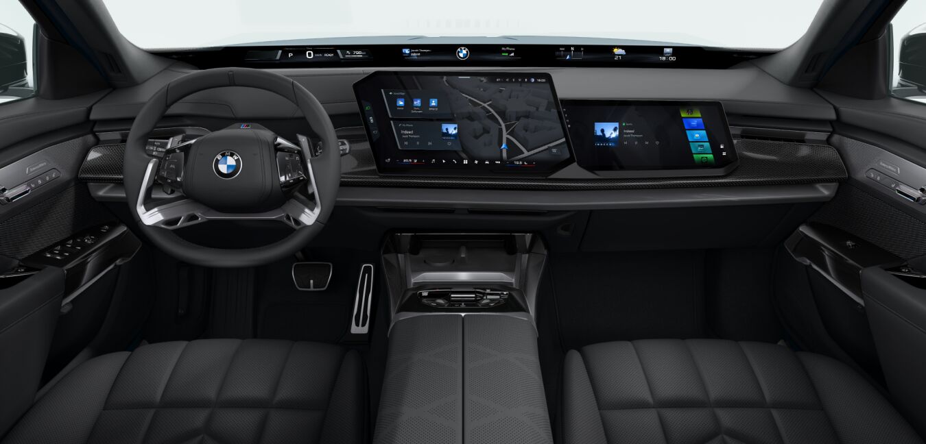 BMW BMW 7er im Innenraum von vorne BMW BMW 7er im Innenraum von vorne