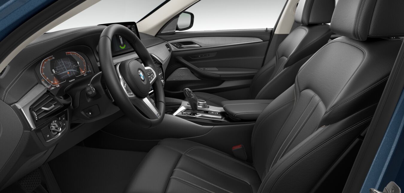 BMW BMW 5er im Innenraum seitlich BMW BMW 5er im Innenraum seitlich