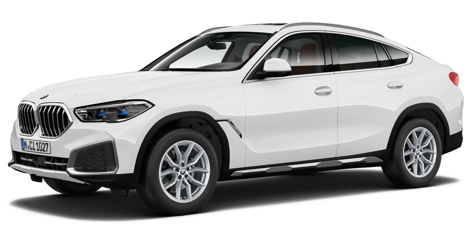 BMW BMW X in Weiß von vorne BMW BMW X in Weiß von vorne