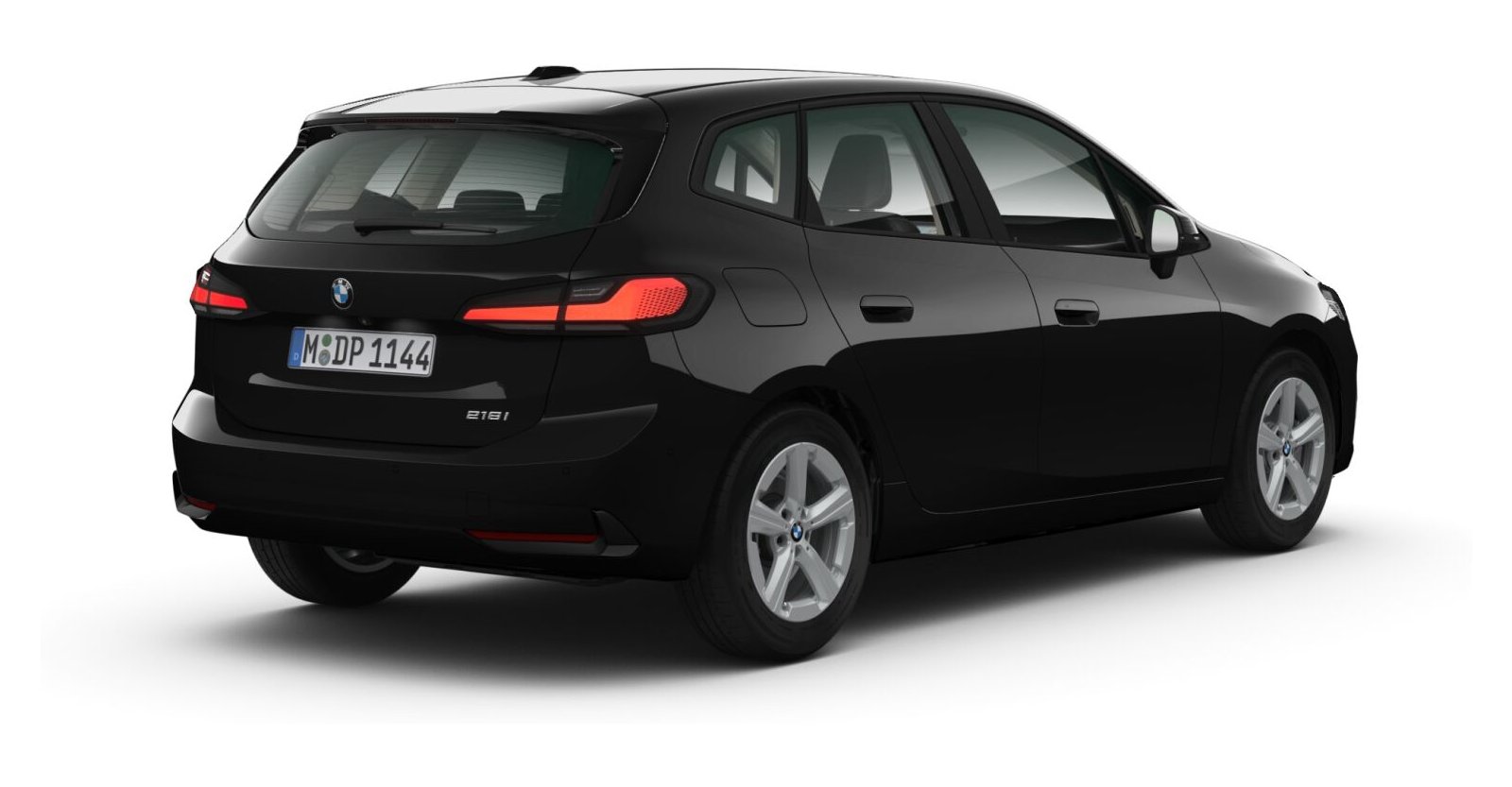 BMW BMW 2er in Schwarz von hinten BMW BMW 2er in Schwarz von hinten