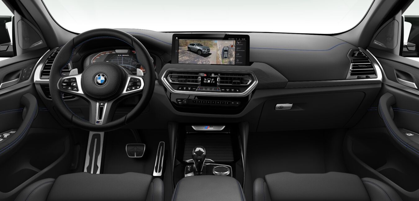 BMW BMW X im Innenraum von vorne