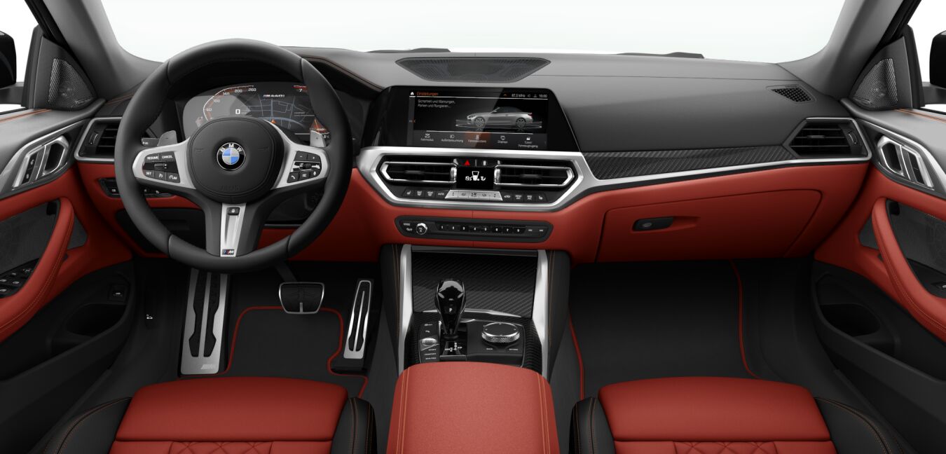 BMW BMW 4er im Innenraum von vorne BMW BMW 4er im Innenraum von vorne