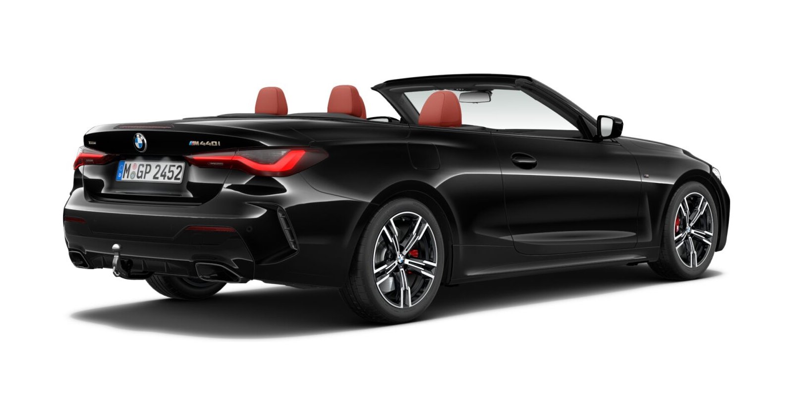 BMW BMW 4er in Schwarz von hinten BMW BMW 4er in Schwarz von hinten