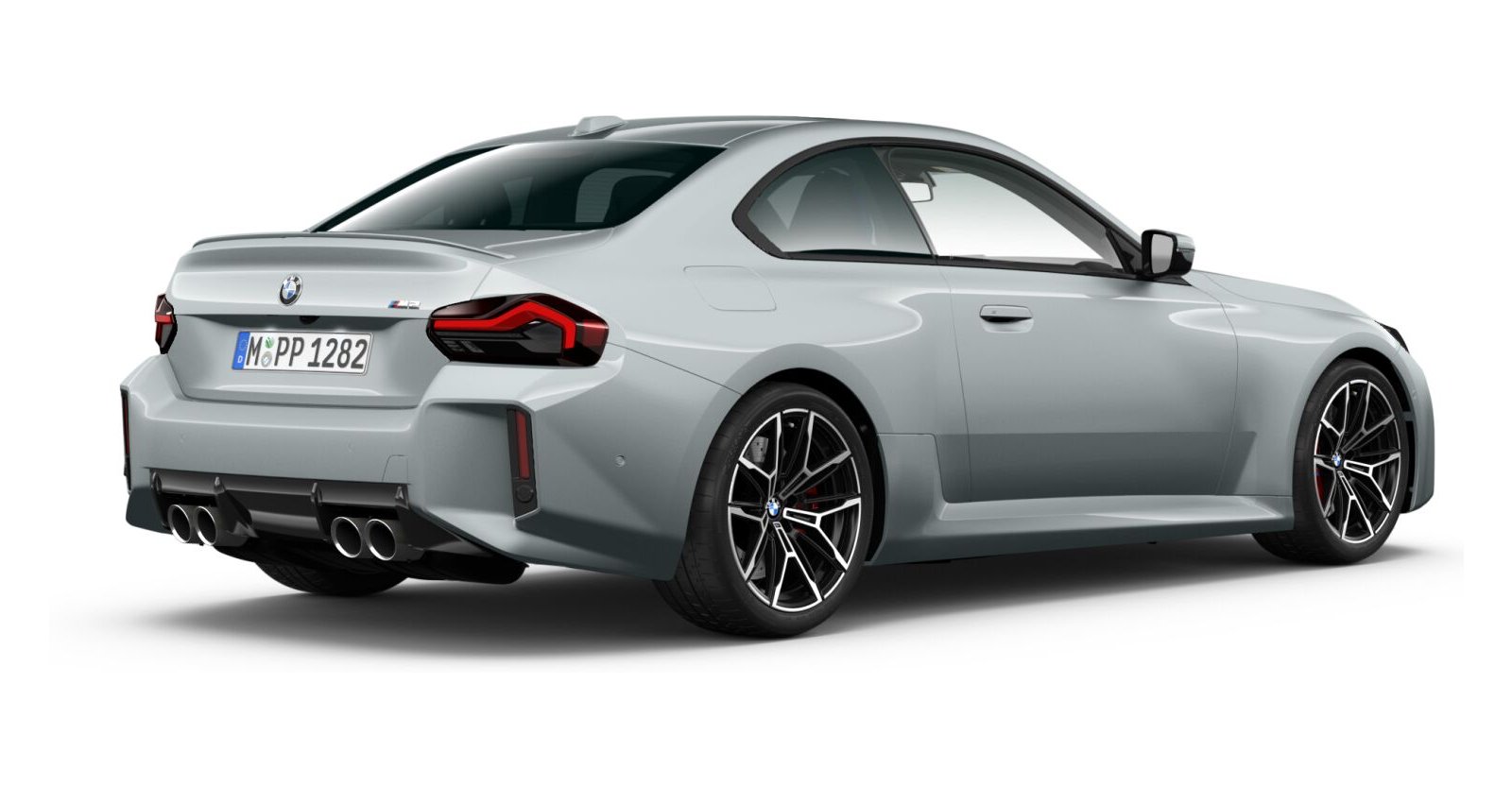 BMW BMW M in Grau von hinten