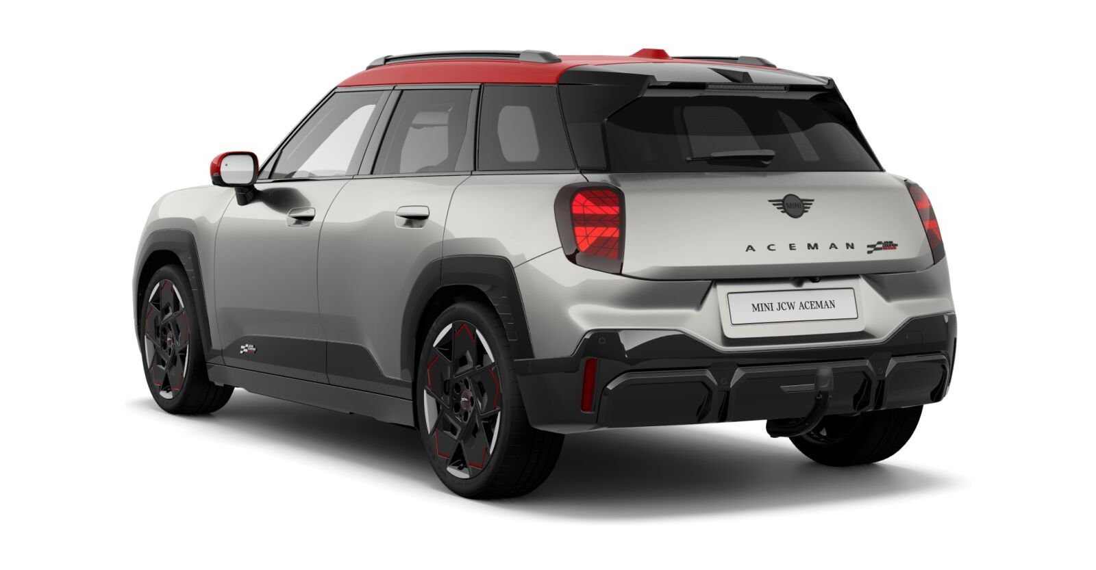 MINI MINI Aceman in Silber von hinten MINI MINI Aceman in Silber von hinten