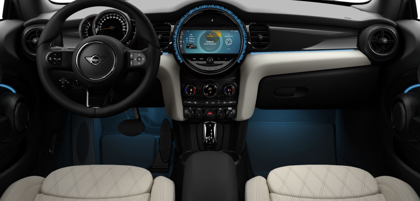 MINI MINI 3-Türer im Innenraum von vorne
