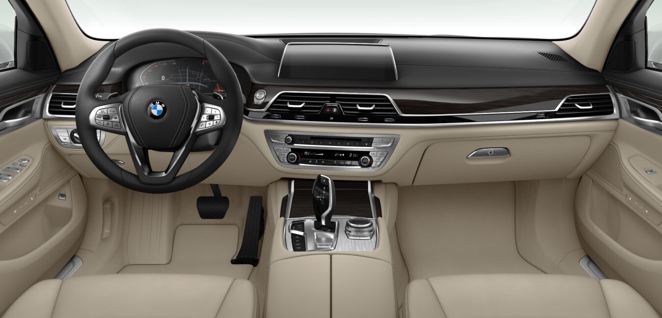 BMW BMW 7er im Innenraum von vorne