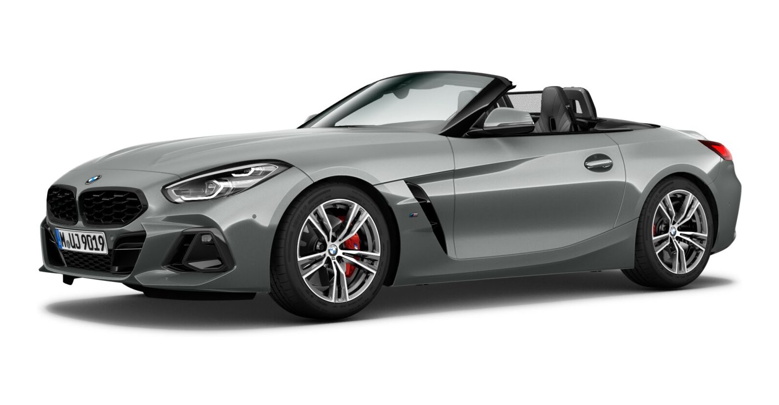 BMW Z4 sDrive20i in Grau von vorne BMW Z4 sDrive20i in Grau von vorne
