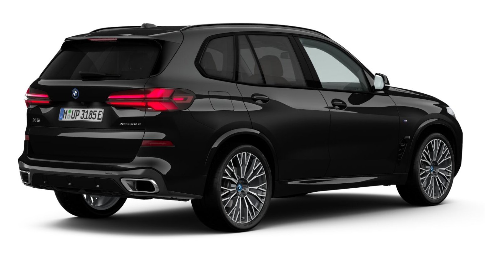 BMW BMW X in Schwarz von hinten BMW BMW X in Schwarz von hinten