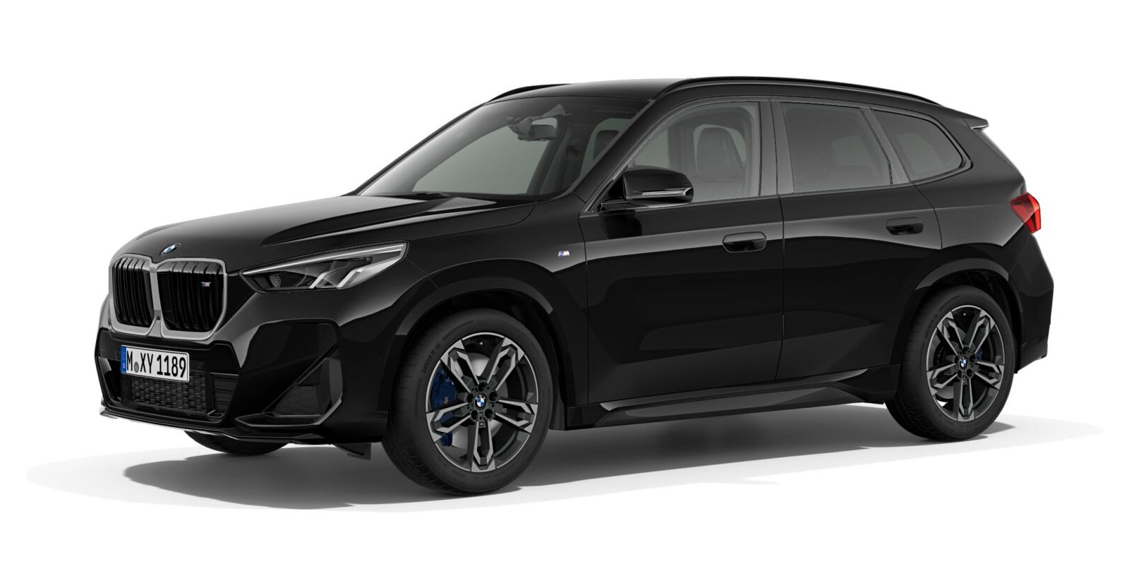 BMW BMW X in Schwarz von vorne