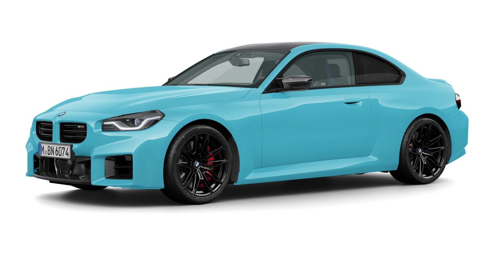 BMW BMW M in Blau von vorne BMW BMW M in Blau von vorne