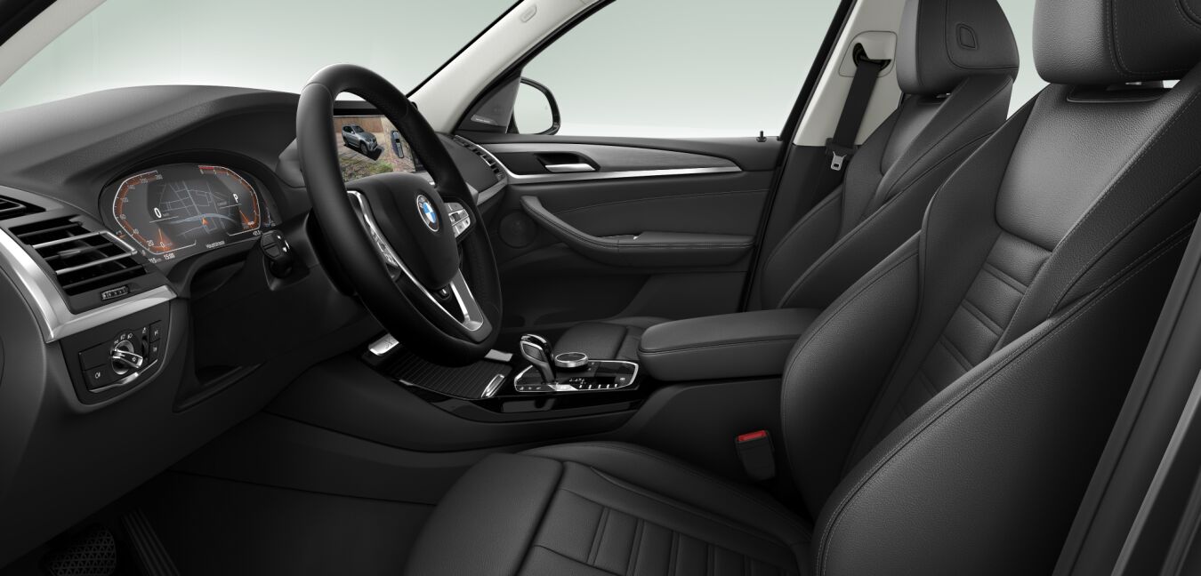 BMW BMW X im Innenraum seitlich