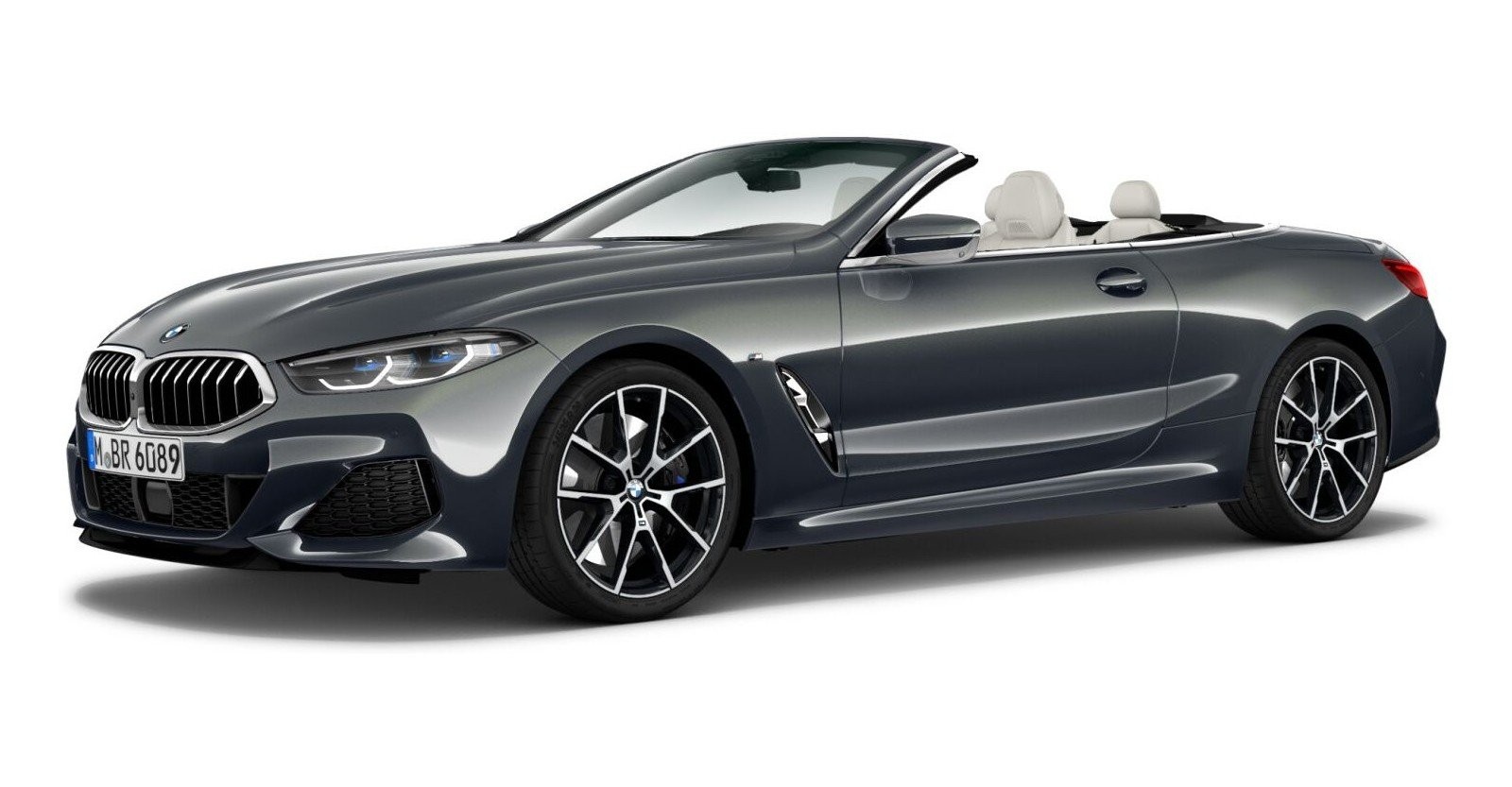 BMW BMW 8er in Grau von vorne BMW BMW 8er in Grau von vorne