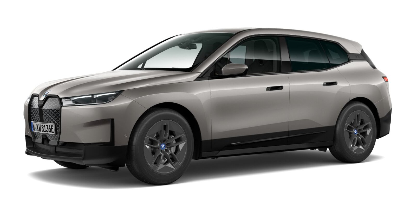 BMW BMW I in Grau von vorne BMW BMW I in Grau von vorne