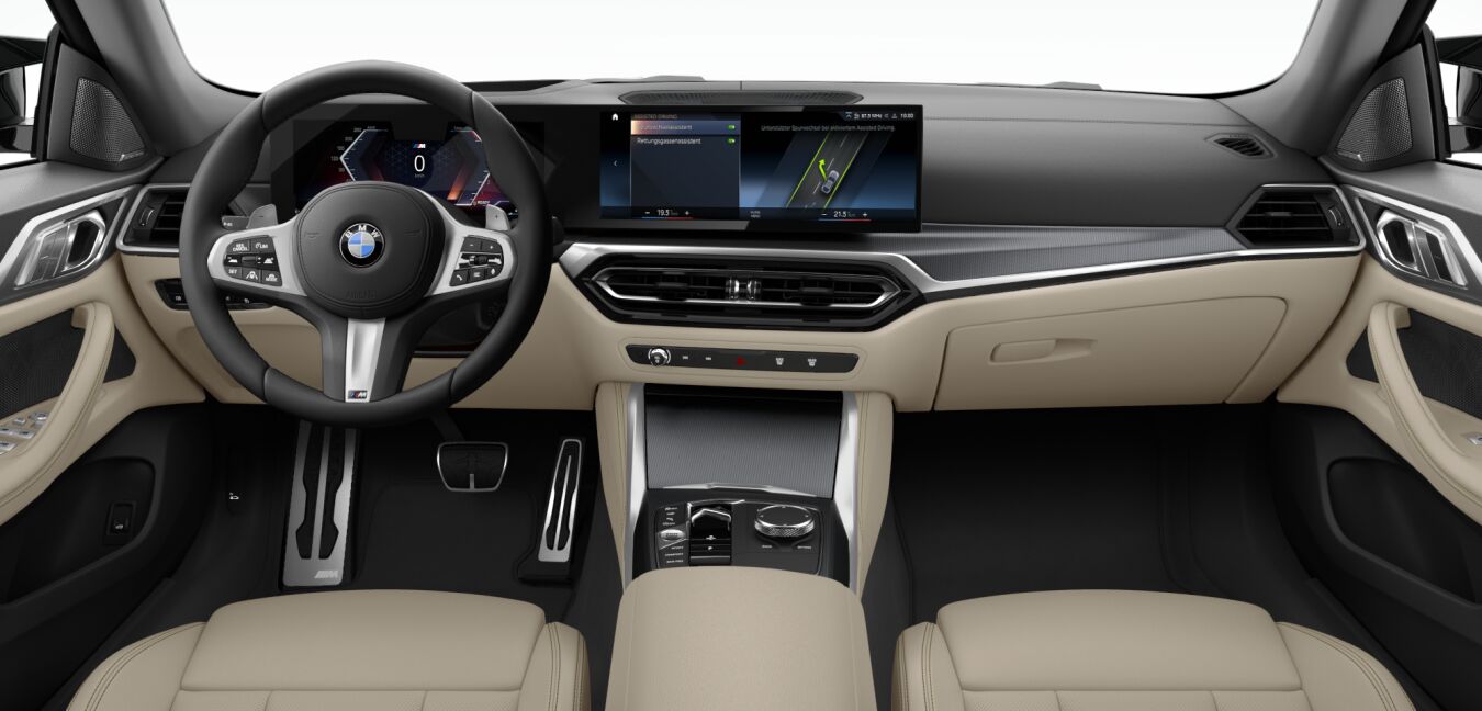 BMW BMW 4er im Innenraum von vorne BMW BMW 4er im Innenraum von vorne