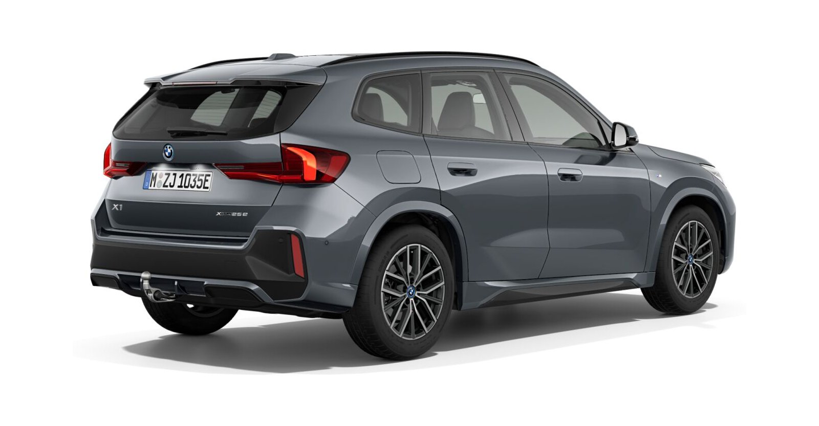 BMW BMW X in Grau von hinten BMW BMW X in Grau von hinten
