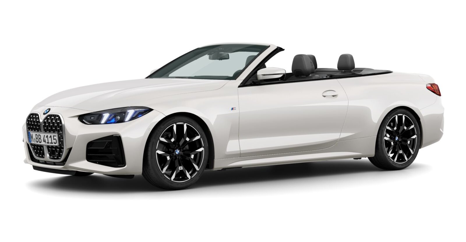 BMW BMW 4er in Weiß von vorne