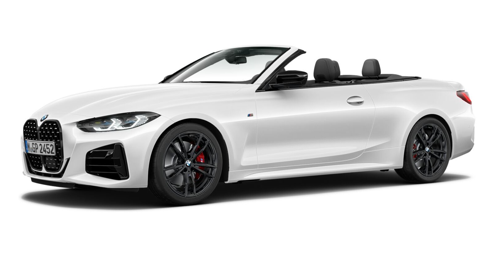 BMW BMW 4er in Weiß von vorne BMW BMW 4er in Weiß von vorne