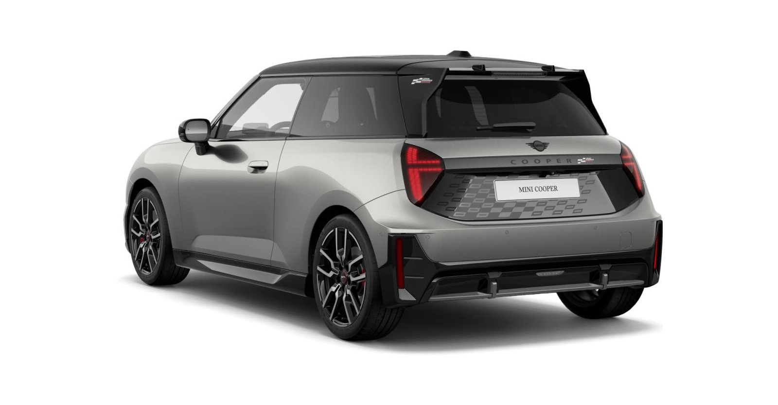 MINI MINI 3-Türer in Silber von hinten
