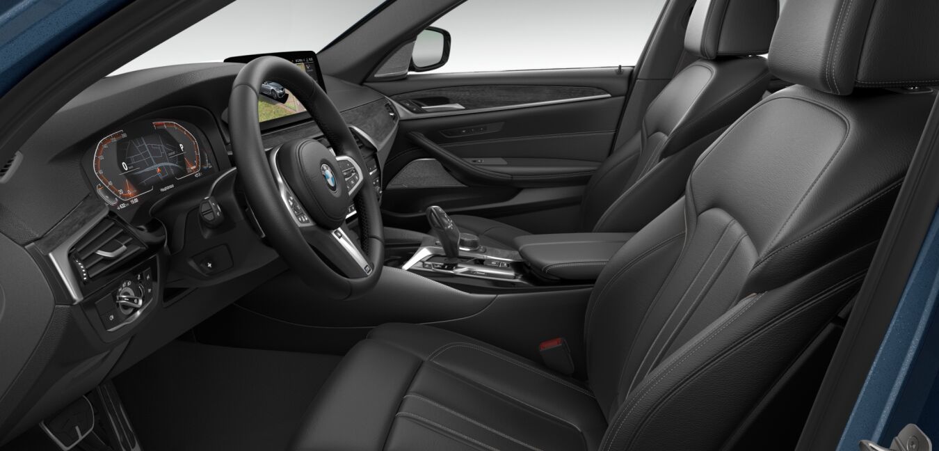 BMW BMW 5er im Innenraum seitlich