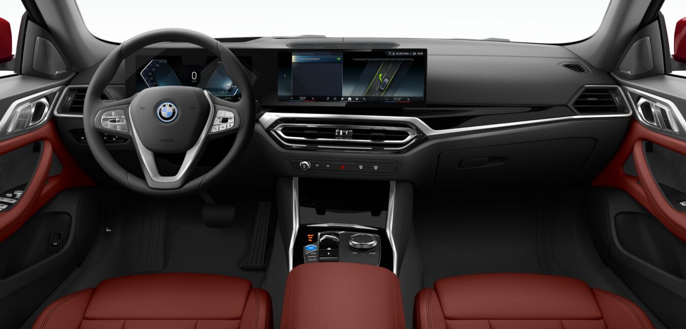 BMW BMW I im Innenraum von vorne