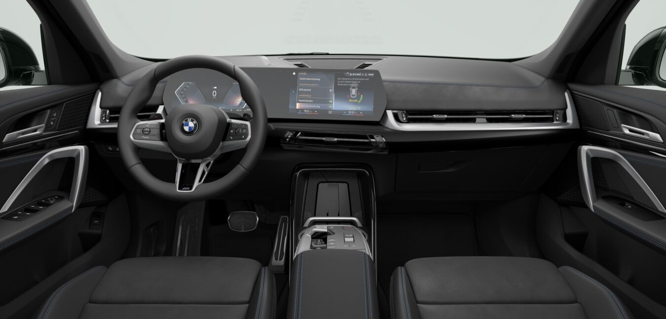 BMW BMW X im Innenraum von vorne