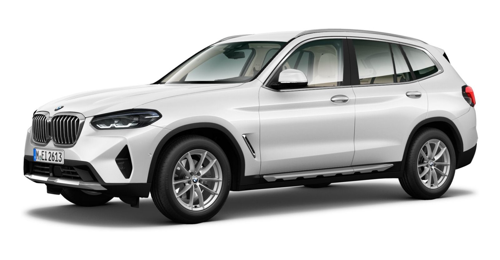 BMW BMW X in Weiß von vorne BMW BMW X in Weiß von vorne