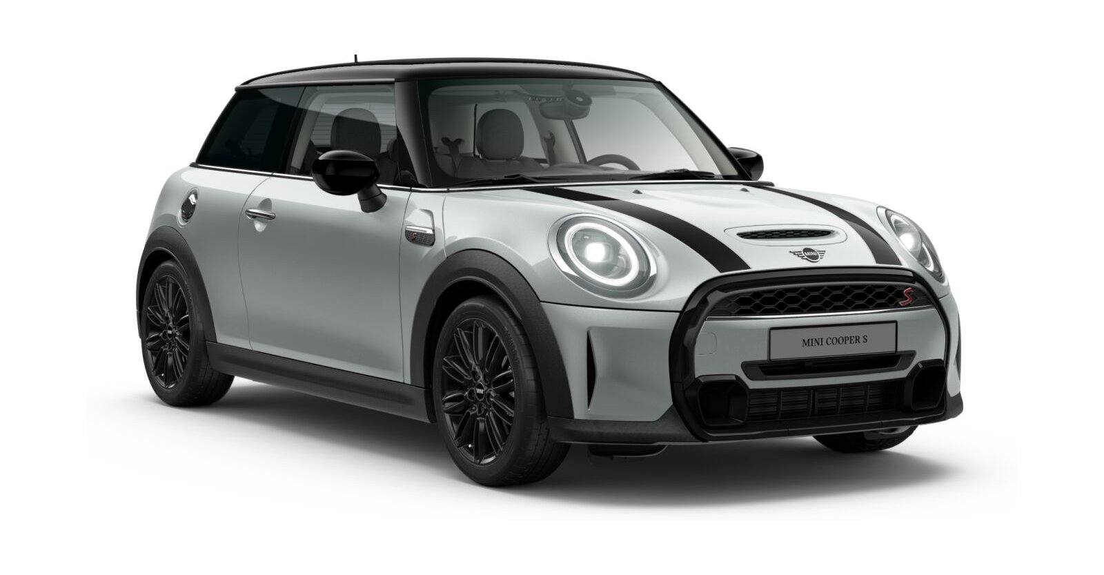 MINI MINI 3-Türer in Silber von vorne MINI MINI 3-Türer in Silber von vorne