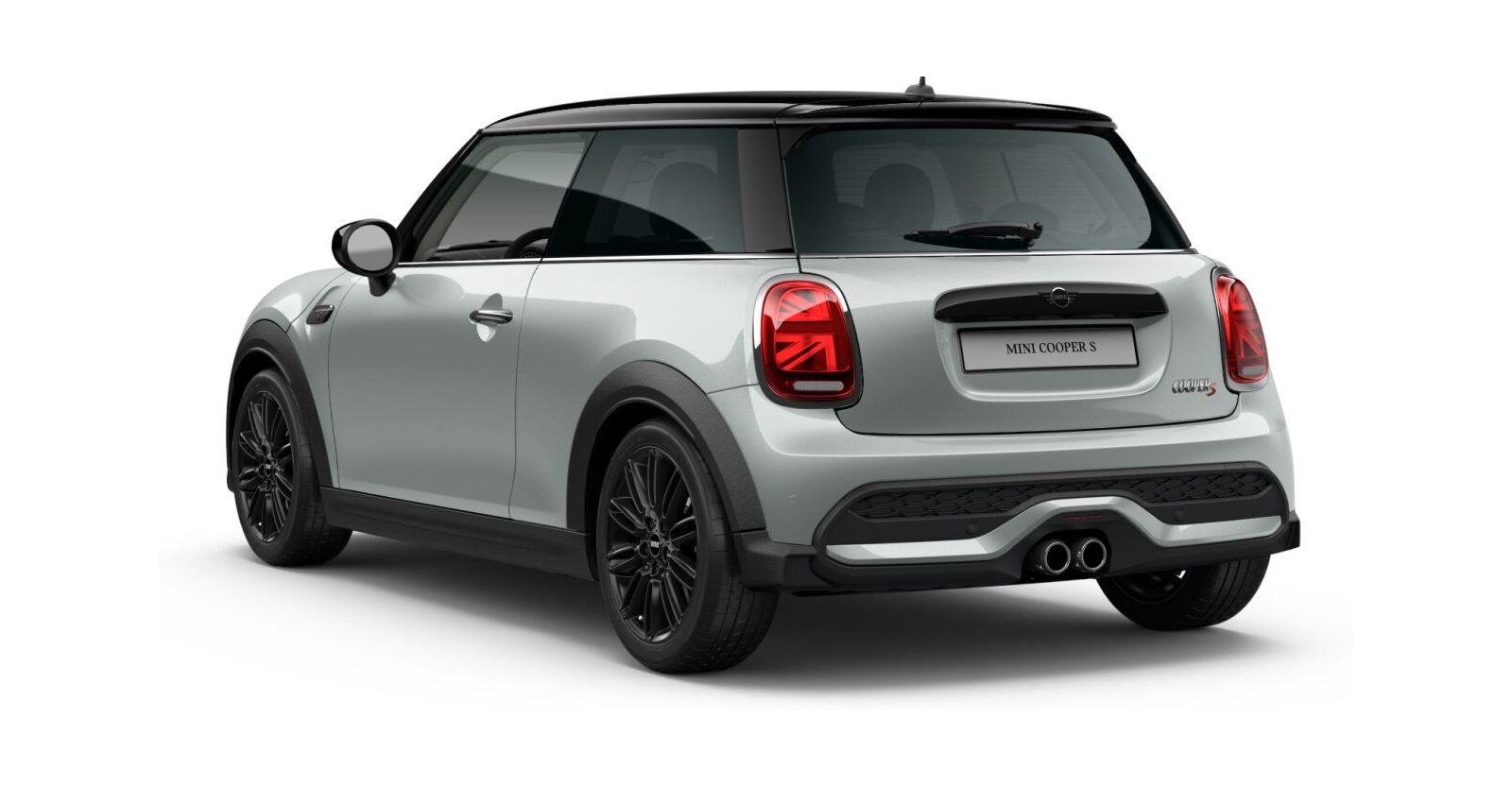 MINI MINI 3-Türer in Silber von hinten MINI MINI 3-Türer in Silber von hinten