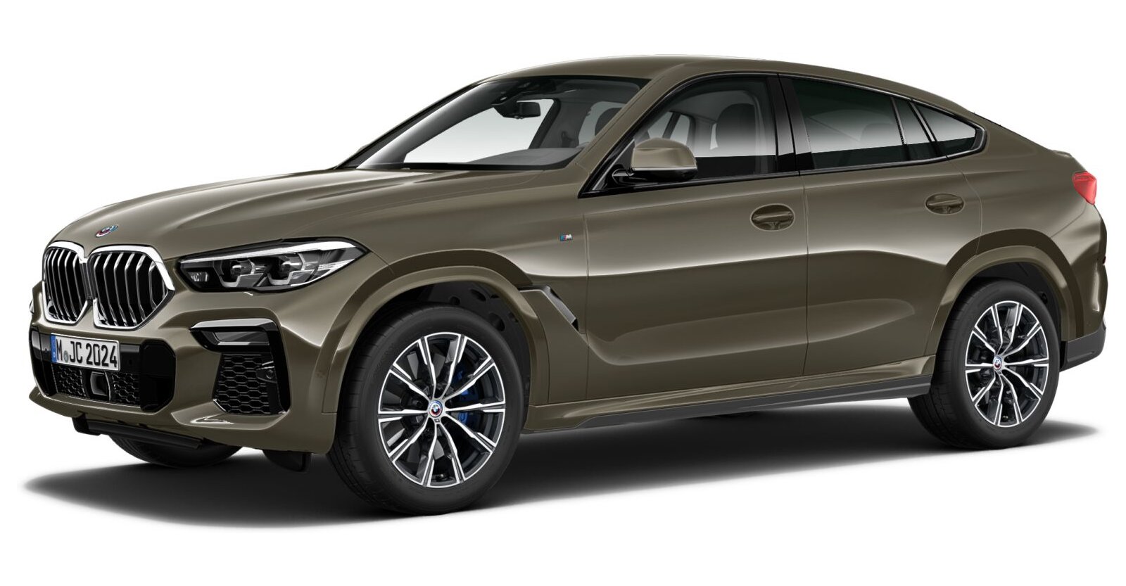 BMW BMW X in Grün von vorne BMW BMW X in Grün von vorne