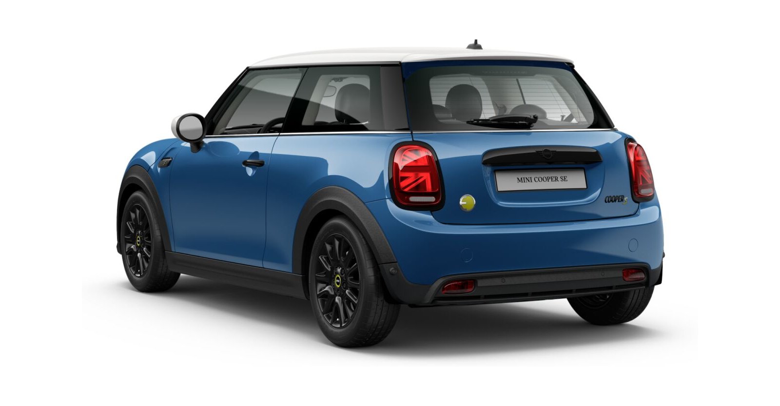 MINI MINI 3-Türer in Blau von hinten MINI MINI 3-Türer in Blau von hinten