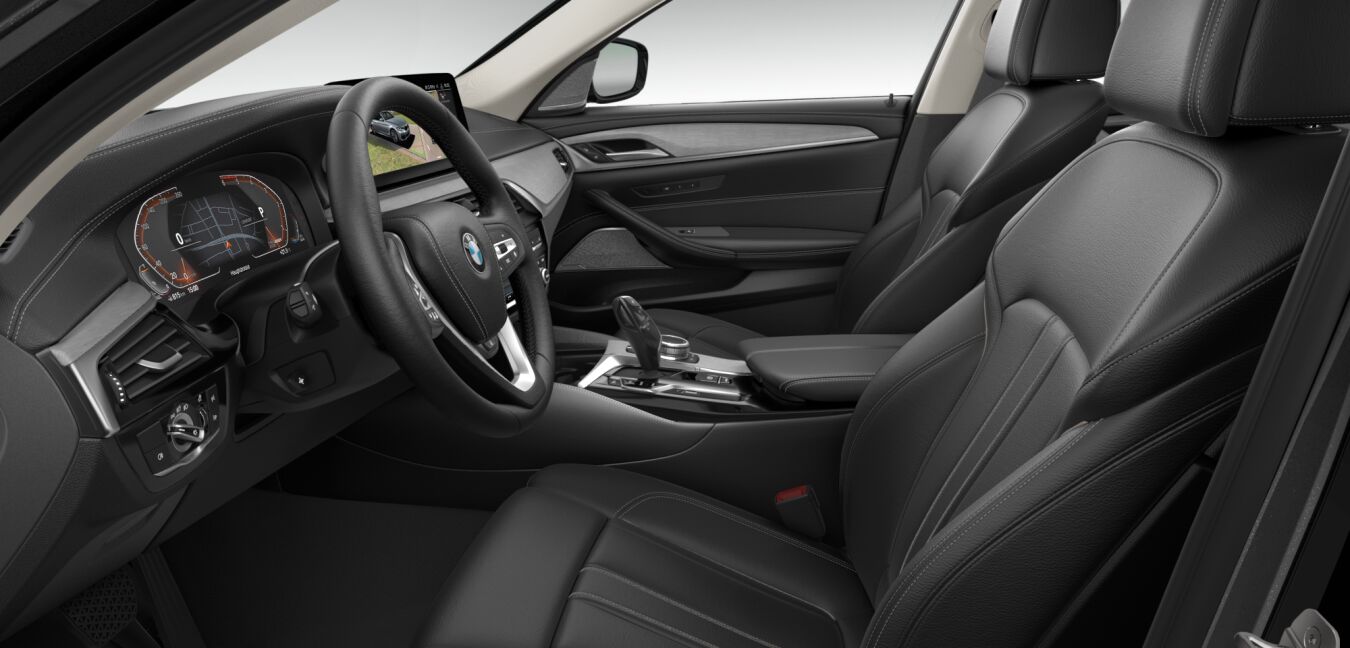 BMW BMW 5er im Innenraum seitlich