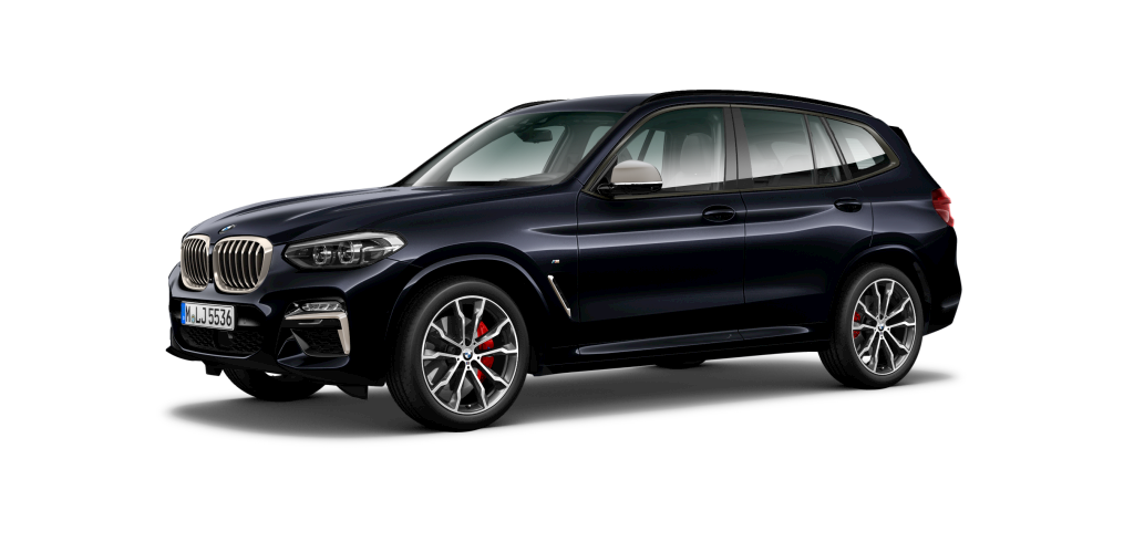 BMW BMW X in Schwarz von vorne BMW BMW X in Schwarz von vorne