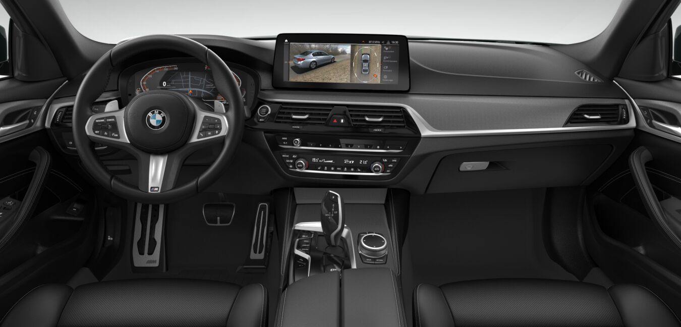 BMW BMW 5er im Innenraum von vorne BMW BMW 5er im Innenraum von vorne
