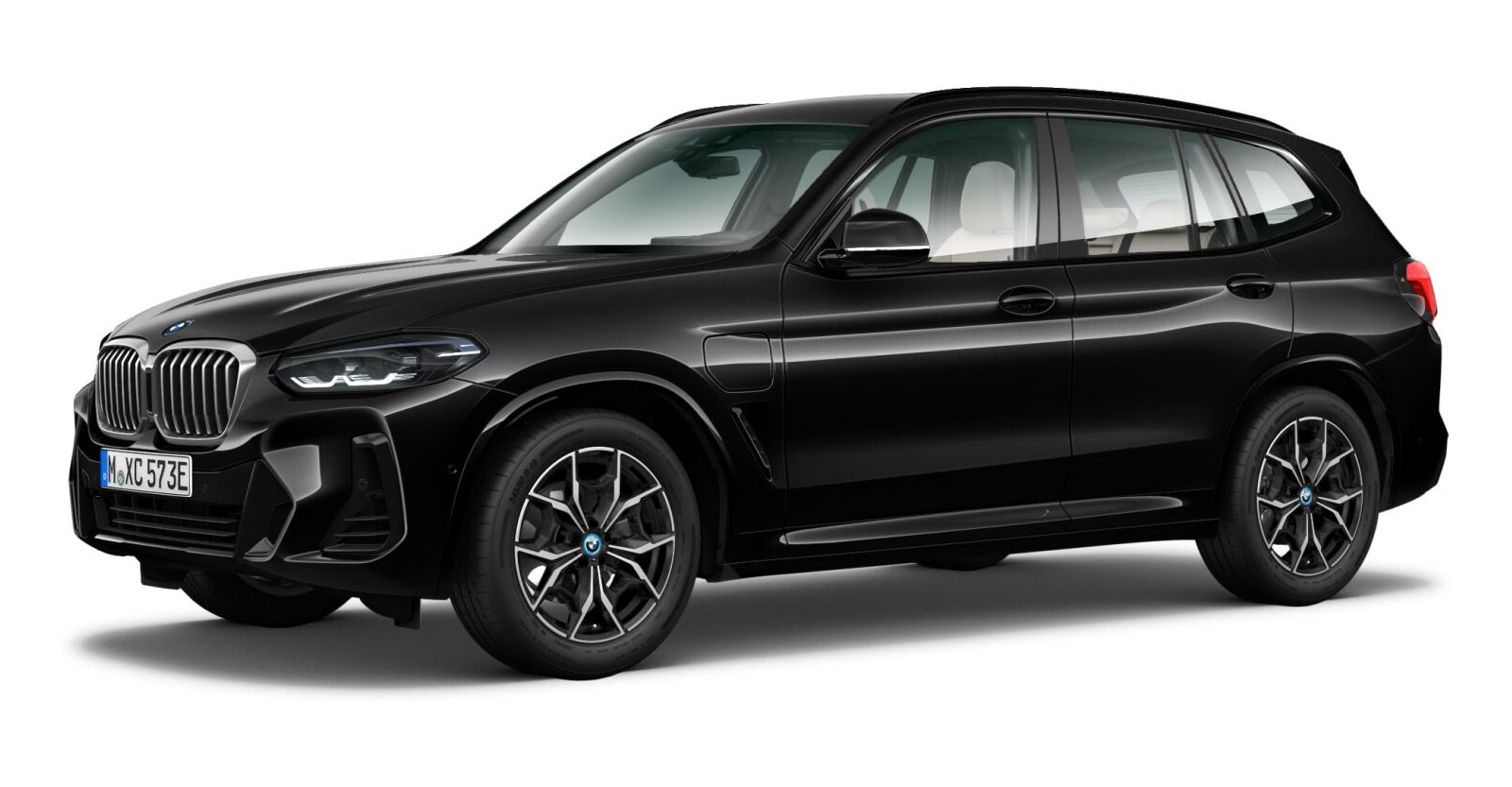 BMW BMW X in Schwarz von vorne BMW BMW X in Schwarz von vorne