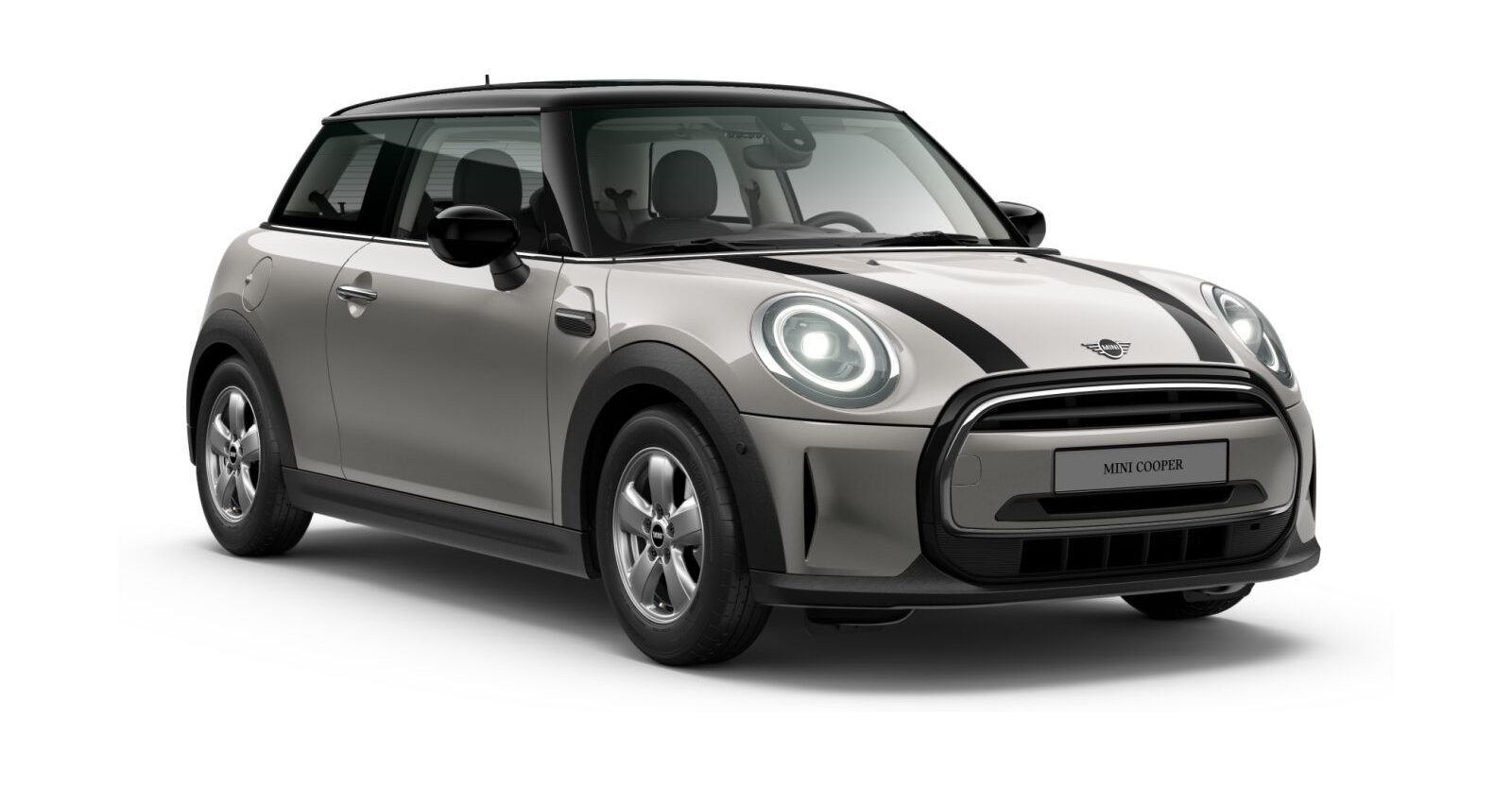 MINI MINI 3-Türer in Silber von vorne MINI MINI 3-Türer in Silber von vorne