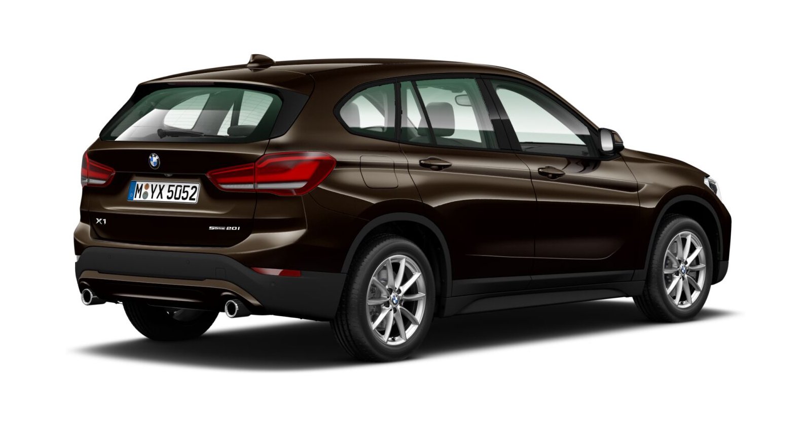 BMW BMW X in Braun von hinten BMW BMW X in Braun von hinten
