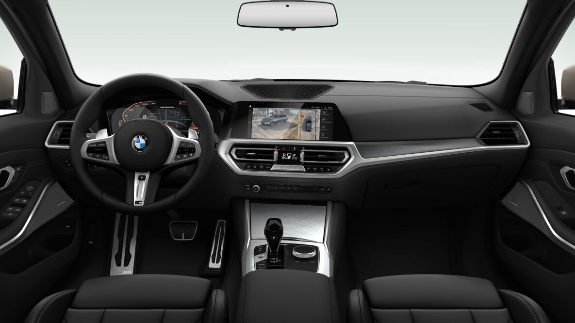 BMW BMW 3er im Innenraum von vorne BMW BMW 3er im Innenraum von vorne