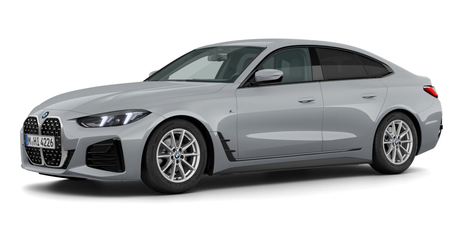 BMW BMW 4er in Grau von vorne BMW BMW 4er in Grau von vorne