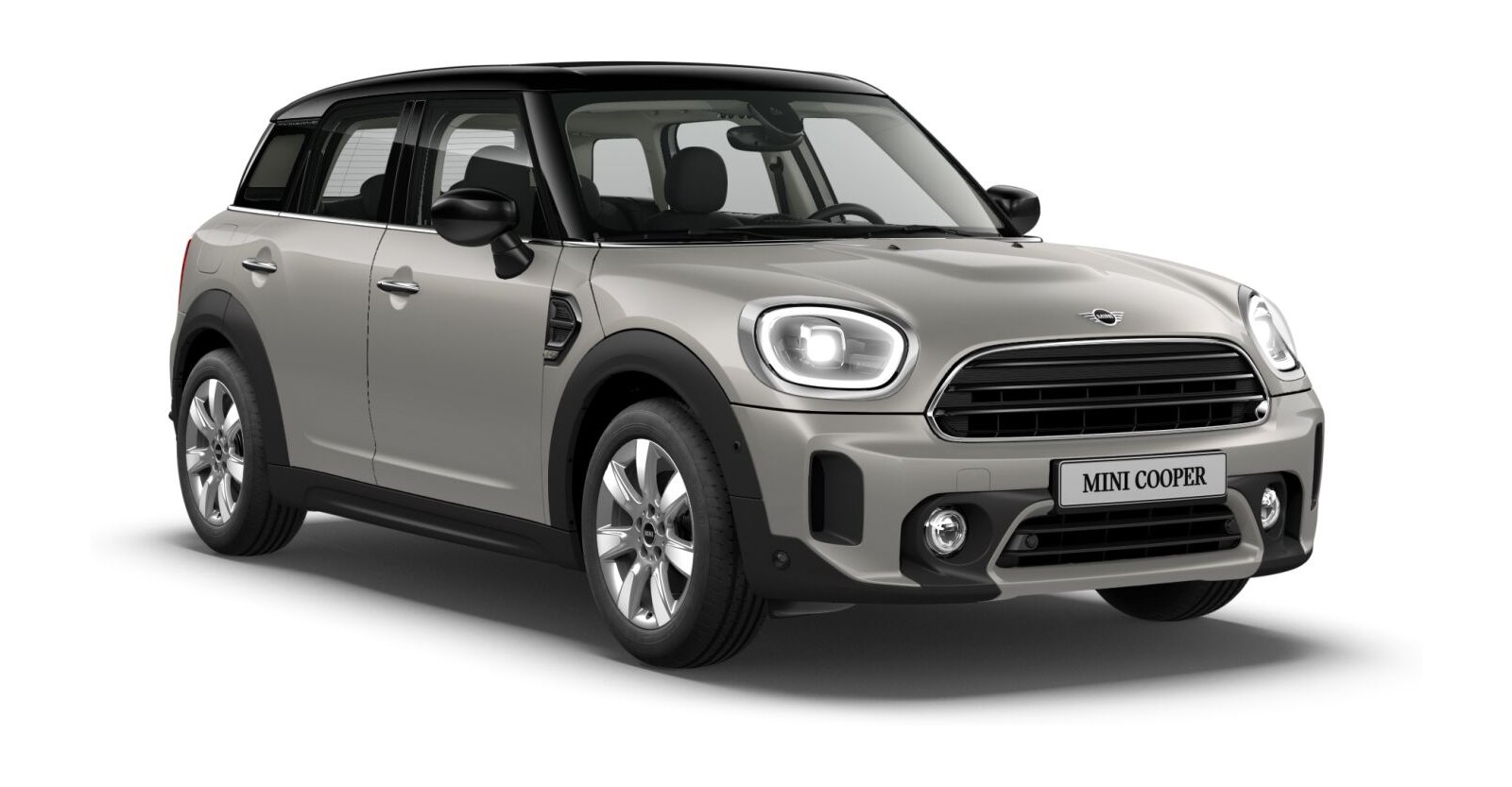 MINI Cooper Countryman in Silber von vorne MINI Cooper Countryman in Silber von vorne